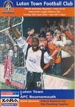 Luton Town v AFC Bournemouth 20-Apr-2004
