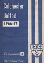 Colchester United v Bournemouth 27-Dec-1966