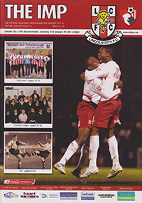 Lincoln City v Bournemouth 31-Jan-2009