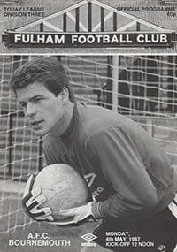 Fulham v AFC Bournemouth 04-May-1987