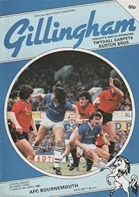 Gillingham v AFC Bournemouth 09-Apr-1985