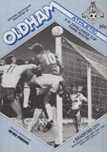 Oldham Athletic v Bradford City 10-Jan-1987