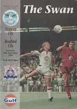 Swansea City v Bradford City 10-Sep-1994