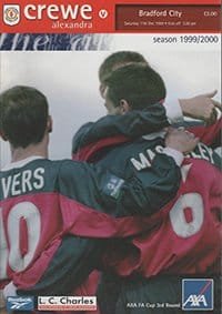 Crewe Alexandra v Bradford City 11-Dec-1999
