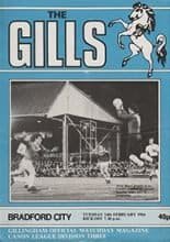Gillingham v Bradford City 14-Feb-1984
