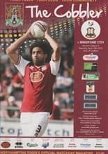 Northampton Town v Bradford City 14-Apr-2012