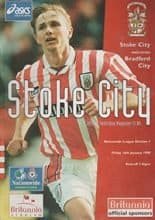 Stoke City v Bradford City 16-Jan-1998