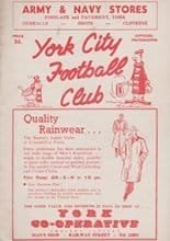 York City v Bradford City 19-Dec-1959