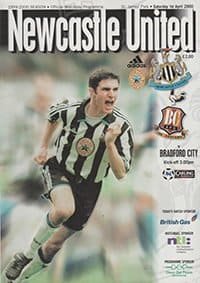 Newcastle United v Bradford City 01-Apr-2000