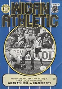 Wigan Athletic v Bradford City 23-Apr-1984