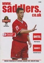 Walsall v Bradford City 26-Feb-2005
