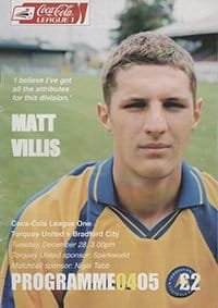 Torquay United v Bradford City 28-Dec-2004