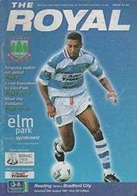 Reading v Bradford City 30-Aug-1997