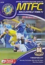 Macclesfield Town v Bradford City 31-Oct-2009