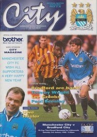 Manchester City v Bradford City 03-Jan-1998