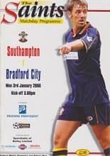 Southampton v Bradford City 03-Jan-2000