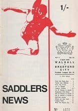 Walsall v Bradford City 04-Apr-1970