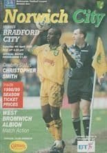 Norwich City v Bradford City 04-Apr-1998