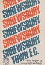 Shrewsbury Town v Bradford City 05-Apr-1975