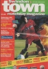 Swindon Town v Bradford City 08-Nov-1997