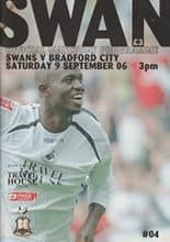 Swansea City v Bradford City 09-Sep-2006