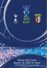 Tottenham Hotspur v Sporting Club Braga 14-Mar-2007