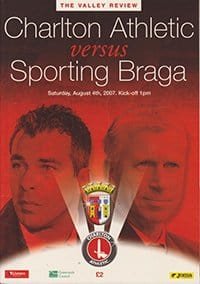 Charlton Athletic v Sporting Club Braga 04-Aug-2007