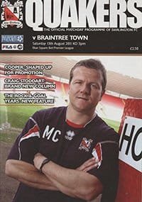 Darlington v Braintree Town 13-Aug-2011