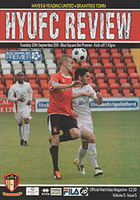Hayes & Yeading United v Braintree Town 20-Sep-2011