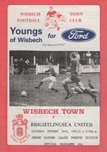 Wisbech Town v Brightlingsea United 24-Oct-1992