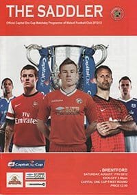 Walsall v Brentford 11-Aug-2012