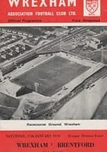 Wrexham v Brentford 17-Jan-1970