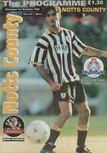 Notts County v Brentford 01-Nov-1995