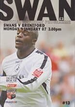 Swansea City v Brentford 01-Jan-2007