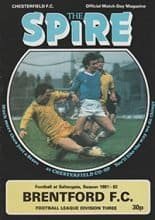 Chesterfield v Brentford 24-Oct-1981