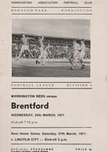 Workington v Brentford 24-Mar-1971