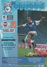 Cardiff City v Brentford 30-Jan-1999