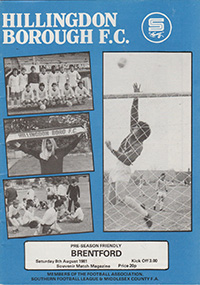 Hillingdon Borough v Brentford 09-Aug-1981