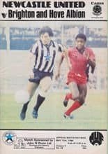 Newcastle United v Brighton and Hove Albion 12-May-1984