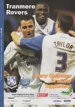 Tranmere Rovers v Brighton and Hove Albion 20-Dec-2008