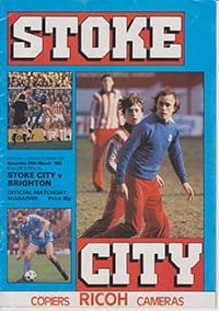 Stoke City v Brighton and Hove Albion 20-Mar-1982
