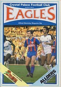 Crystal Palace v Brighton and Hove Albion 26-Dec-1983