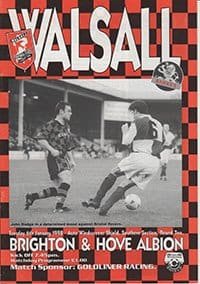 Walsall v Brighton and Hove Albion 06-Jan-1998