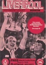 Liverpool v Brighton and Hove Albion 06-Mar-1982