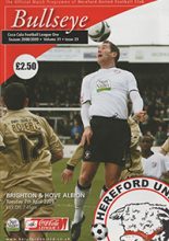 Hereford United v Brighton and Hove Albion 07-Apr-2009