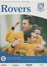 Tranmere Rovers v Brighton and Hove Albion 09-Apr-2007