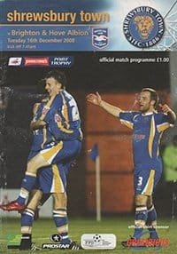 Shrewsbury Town v Brighton and Hove Albion 16-Dec-2008