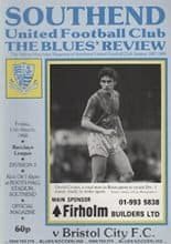 Southend United v Bristol City 11-Mar-1988