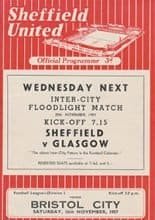 Sheffield United v Bristol City 16-Nov-1957