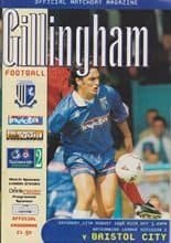 Gillingham v Bristol City 17-Aug-1996